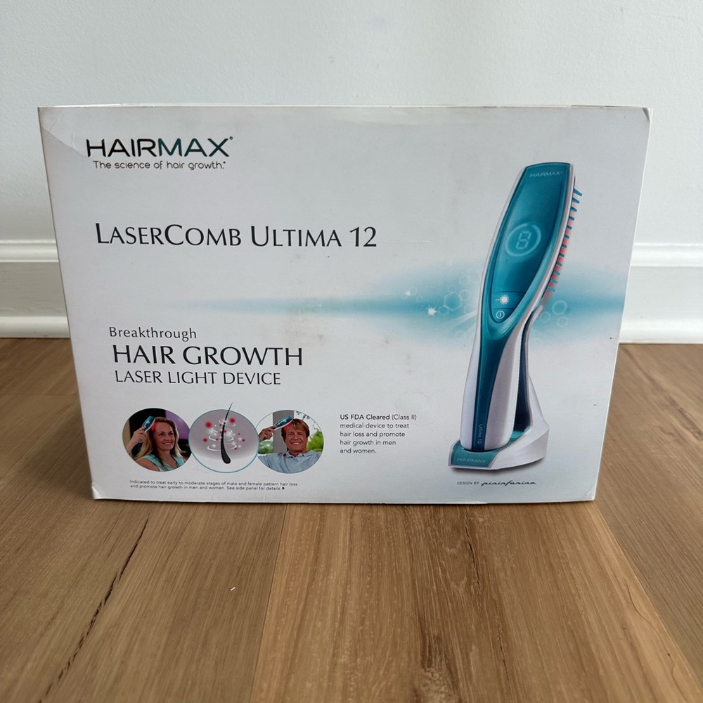 HairMax LaserComb Ultima 12 Hair Growth Device